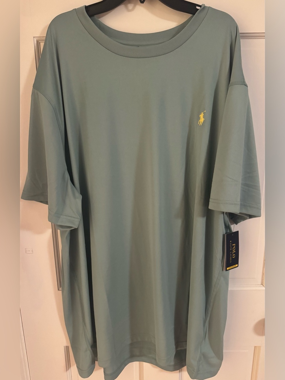 Ralph Lauren Men's Polo T-Shirt Faded Mint Short Sleeve Size 2XB NWT